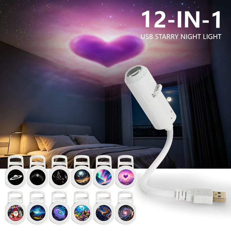 GALAXY PROJECTOR 12 en 1